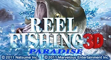 Reel Fishing 3D Paradise (Usa) screen shot title